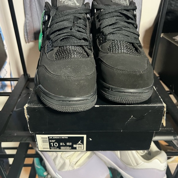 Air Jordan retro 4 black cats Other - Air Jordan 4 Retro Black cats sizes 10 of all worn 1 times obo